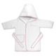 Children's White Hooded Velour Robe Image 3 of 3